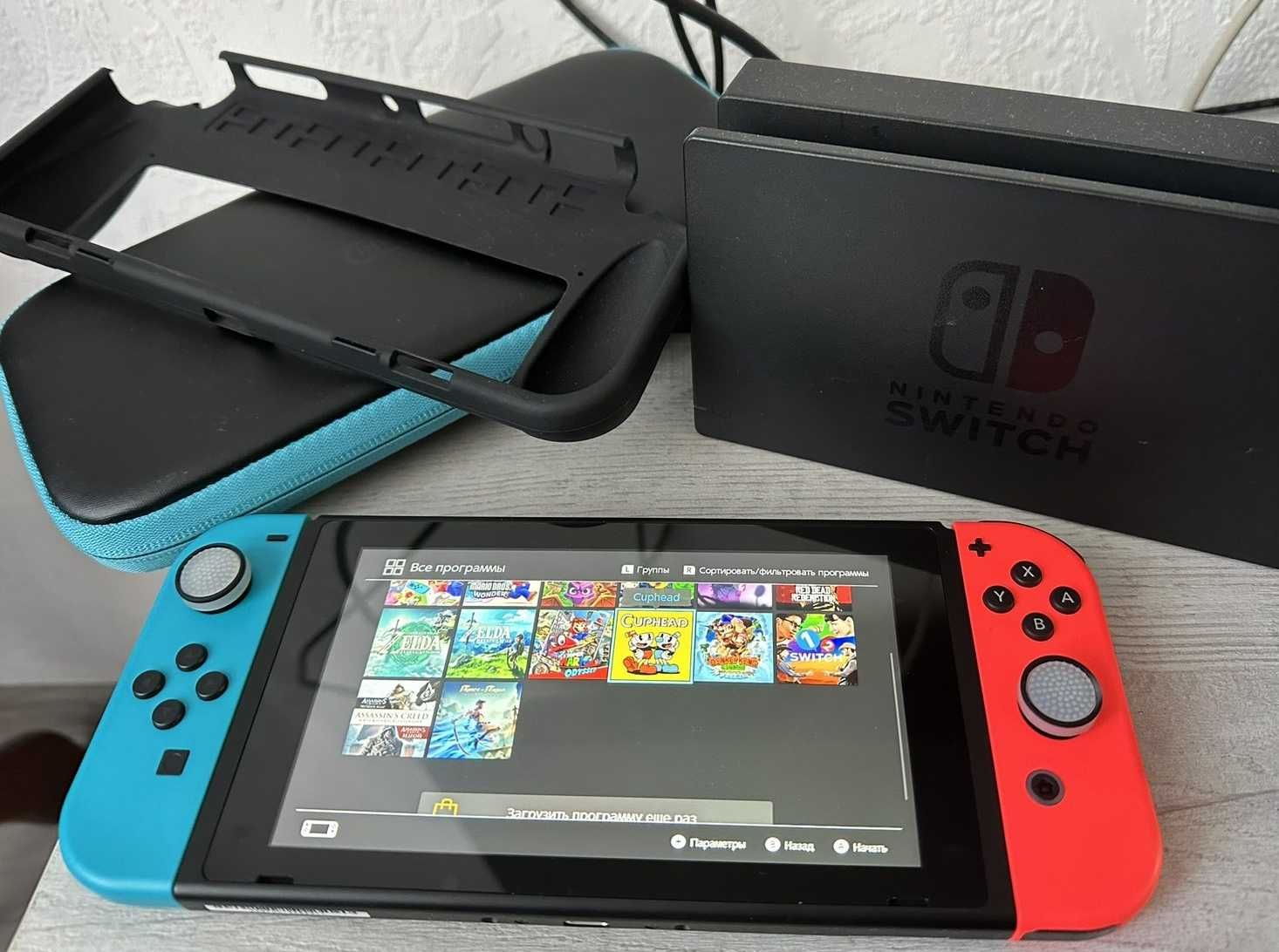 Nintendo SwitchV2(Лиц,ОбменПриставкиИгр-MK,Diablo,Mario,Assasins,Fifa)