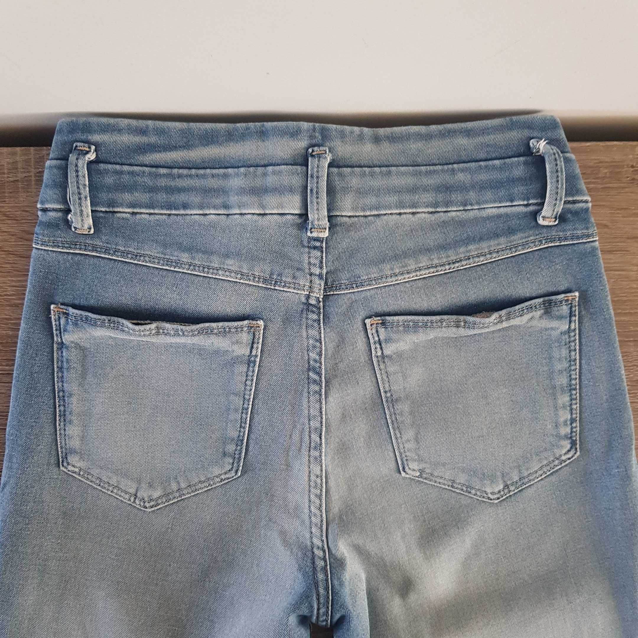 Topshop Jeansy z wyższym stanem XS 25/30