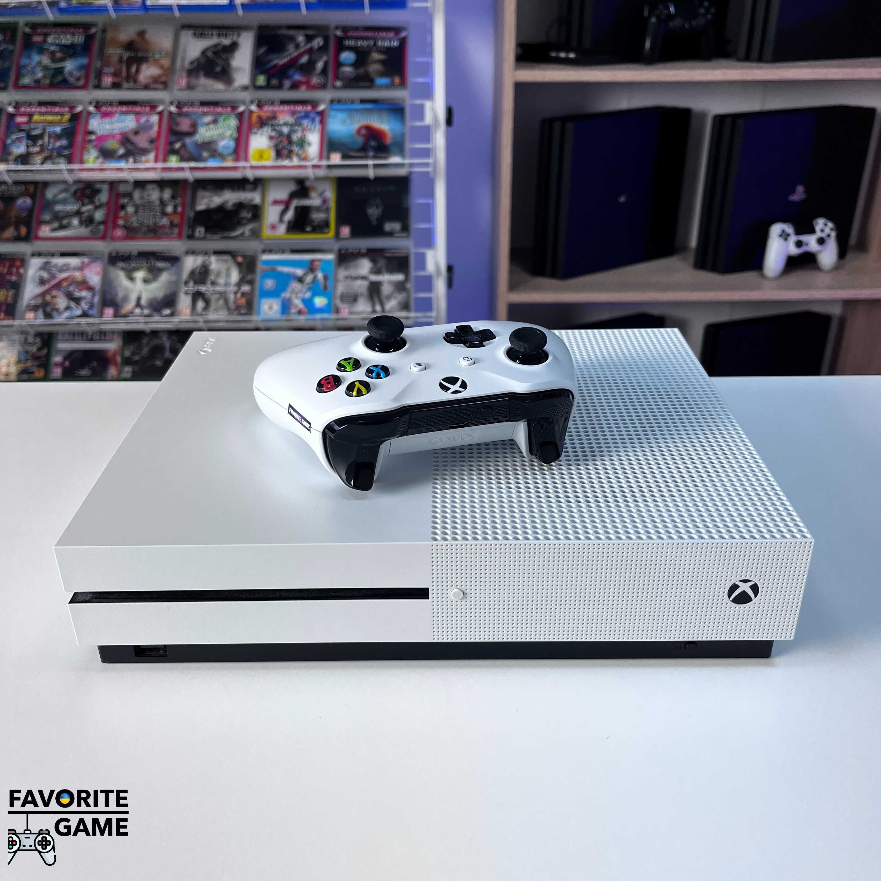 Xbox One S 500GB + 450 ігор + Гарантія / Доставка Київ / Іксбокс Ван С