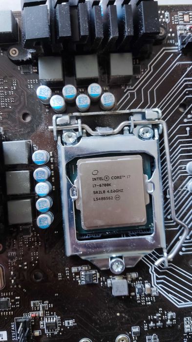 Msi b150 pc mate+i7 6700k+24 ram ddr4