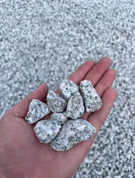 Grys Granitnowy Dalmatyńczyk Kamień Ogrodowy 8-16, 16-31 Opaska Rabata
