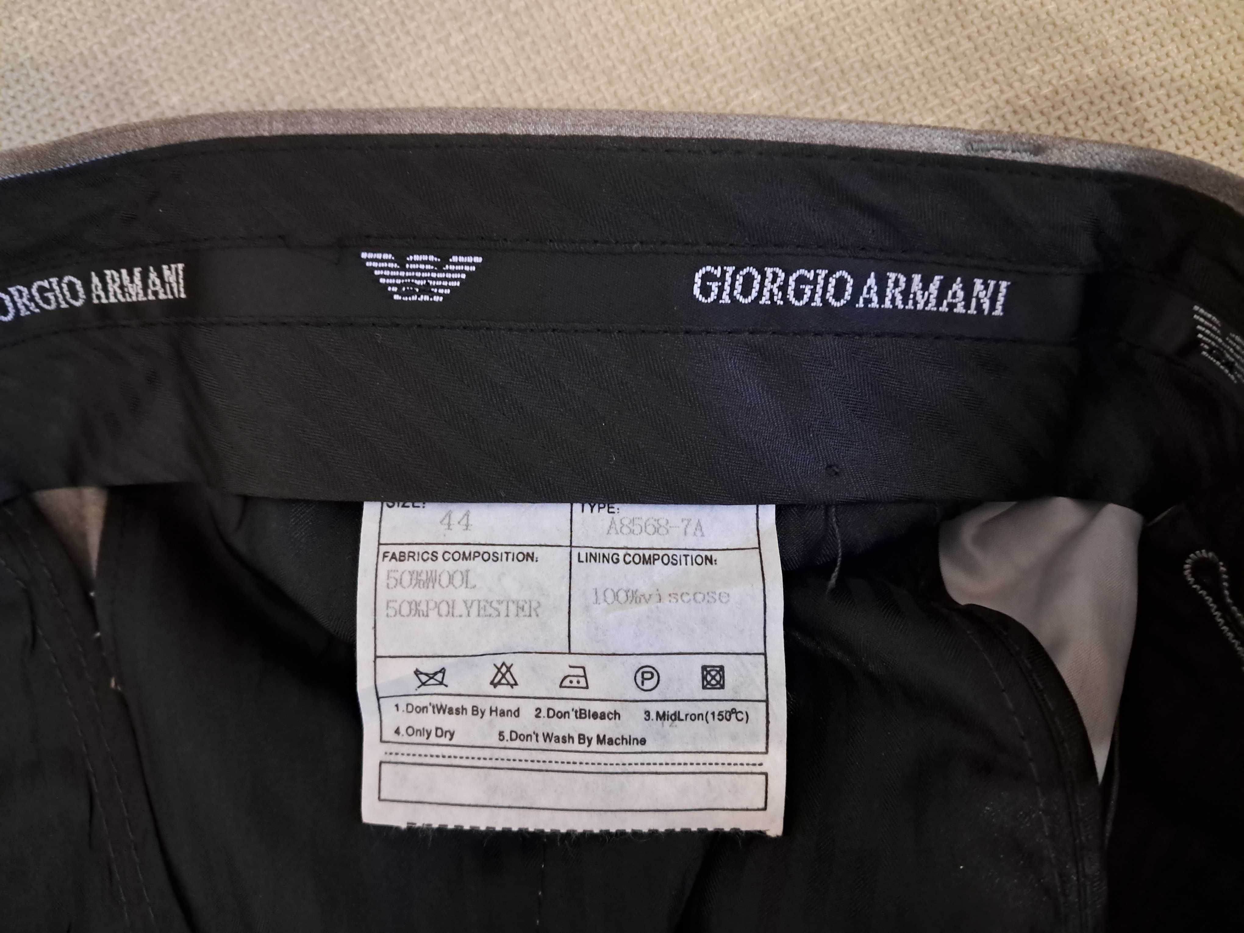 НОВЫЙ мужской светлый костюм GIORGIO ARMANI большого размера 58-60 XXL