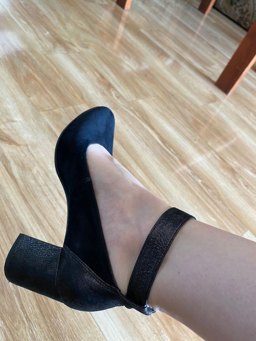 Туфлі жіночі замшеві, 38 розмір, 24 см устілка