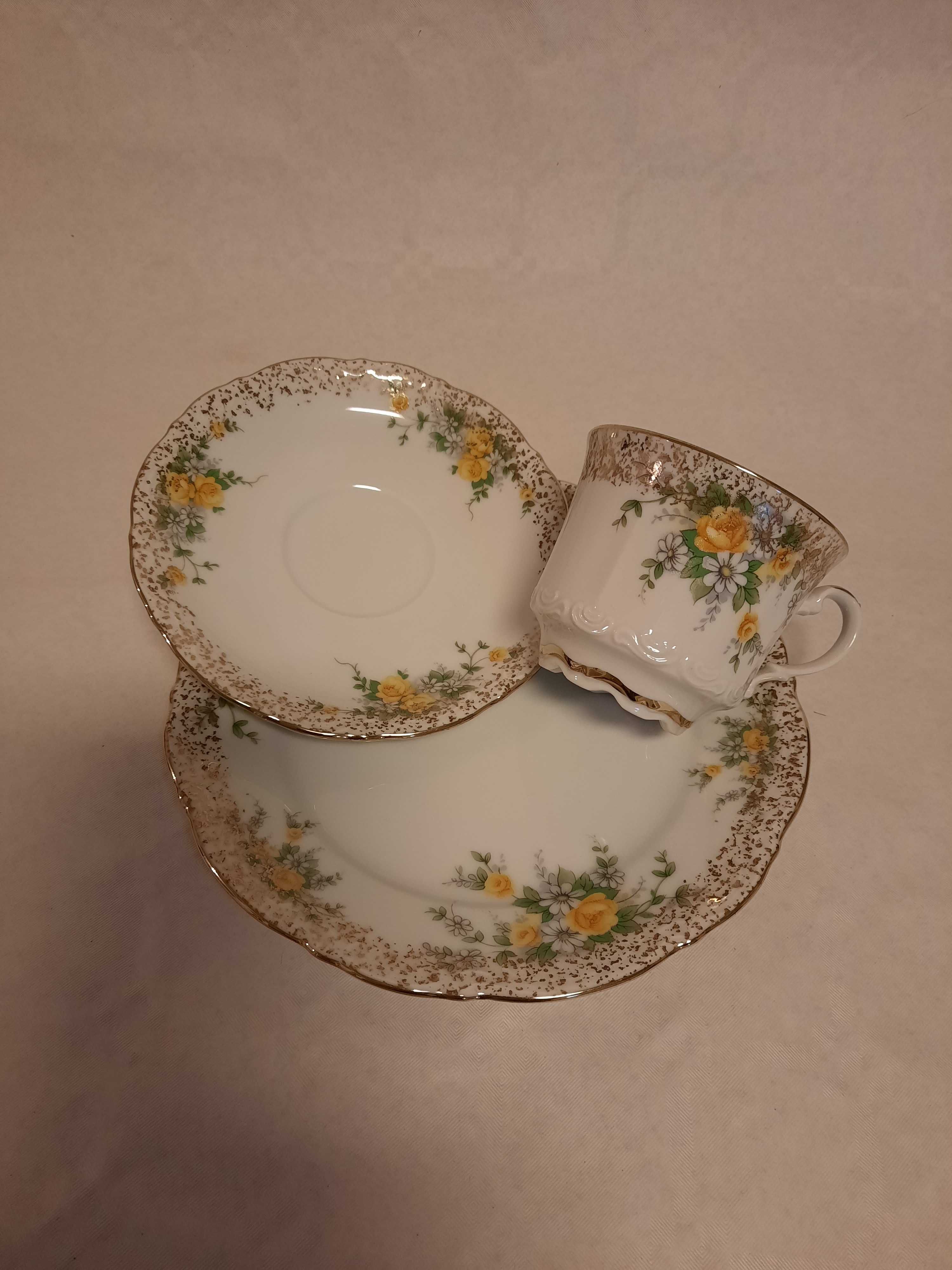 Stara Porcelanowa Filizanka Trio lata 70-80-XX w. MITTERTEICH Bavaria