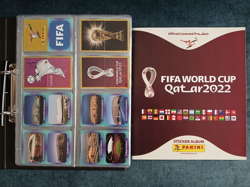 Caderneta Mundial 2022 Qatar Completa