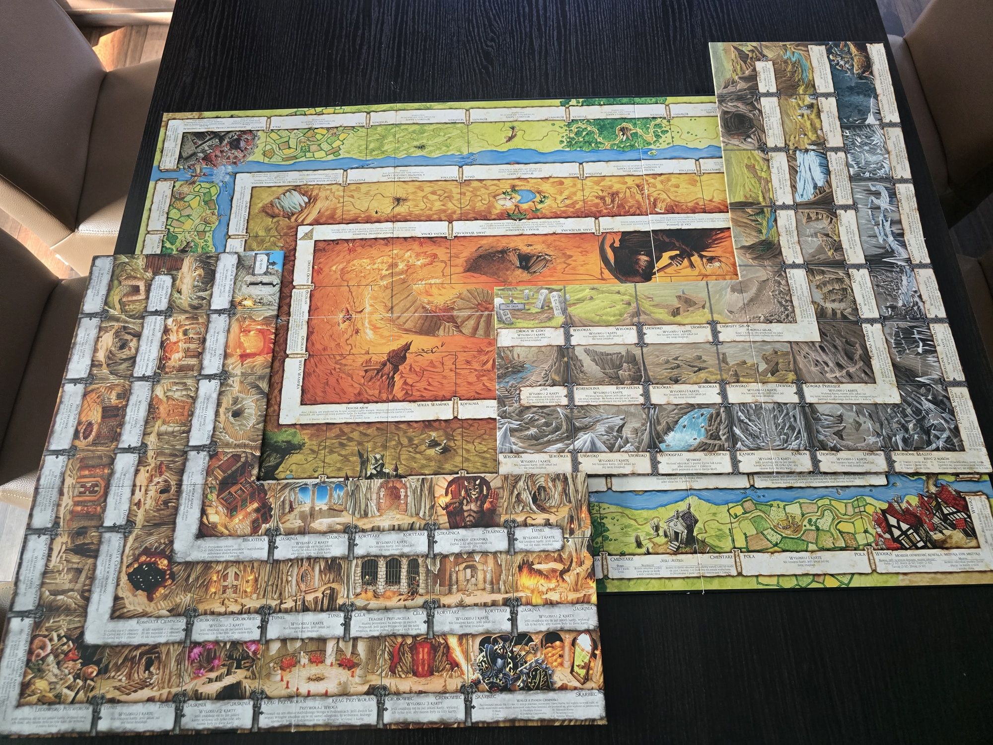 Talisman Magia i miecz dodatki Góry, Podziemia oraz 3 małe