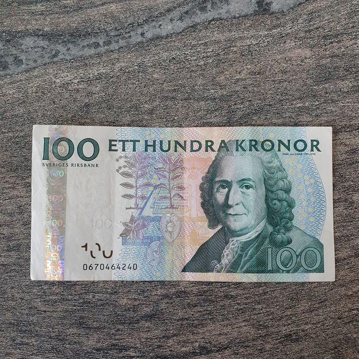 100 koron szwedzkich