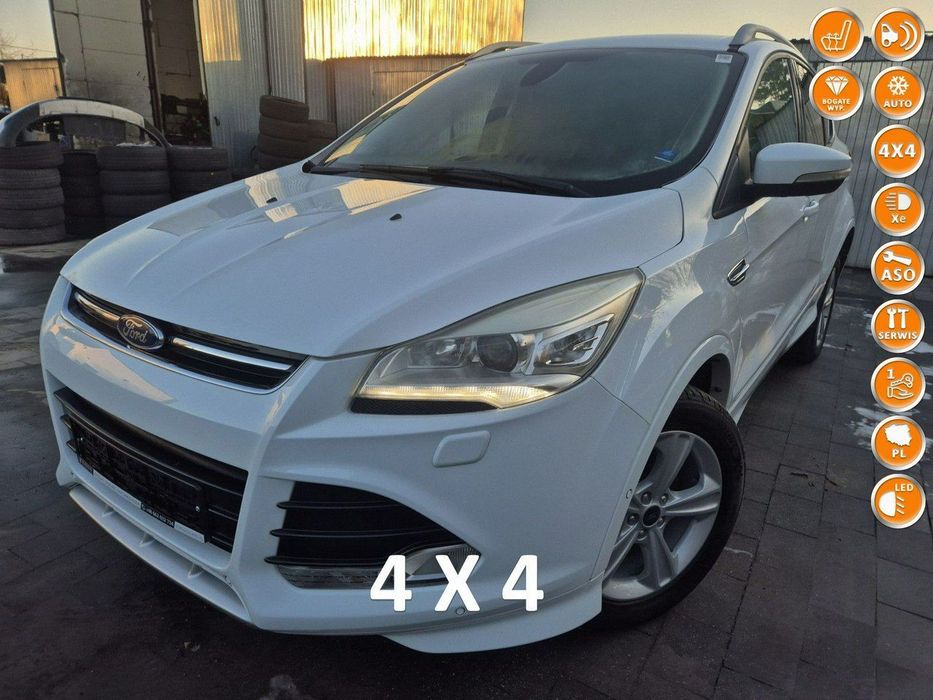 Ford Kuga Ford Kuga 2.0 TDCI INDIVIDUAL 163km 4x4 bixenon SKÓRA navi BEZWYPADEK