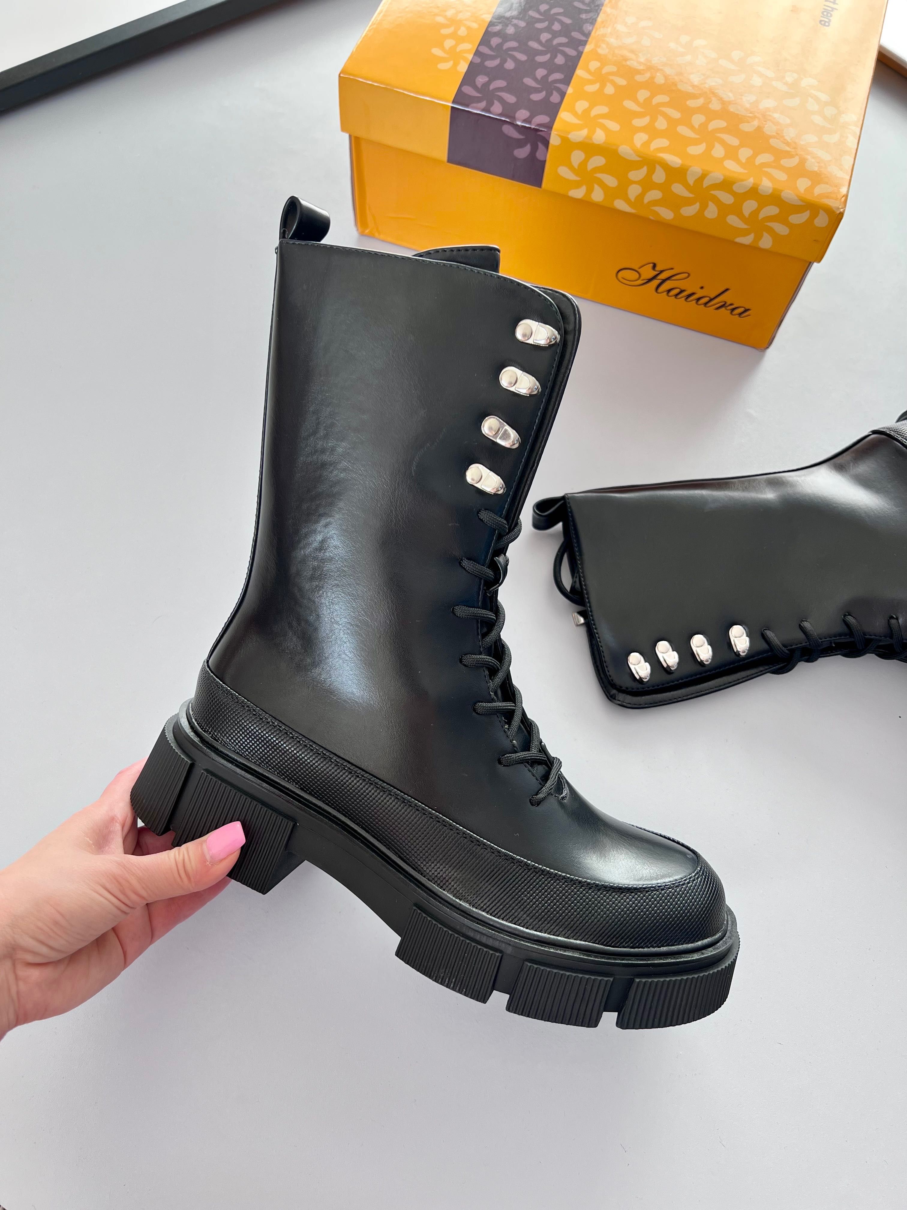 41 Sklep Nowe botki damskie biker workery trapery AX2106-1e