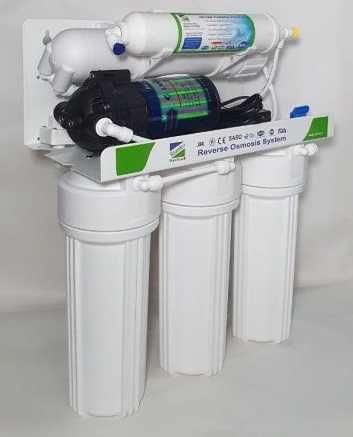 Система зворотного осмосу stanko з мінералізатором і насосом помпою