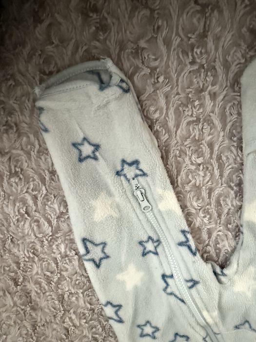 Polarkowa piżamka w gwiazdki 56 cm