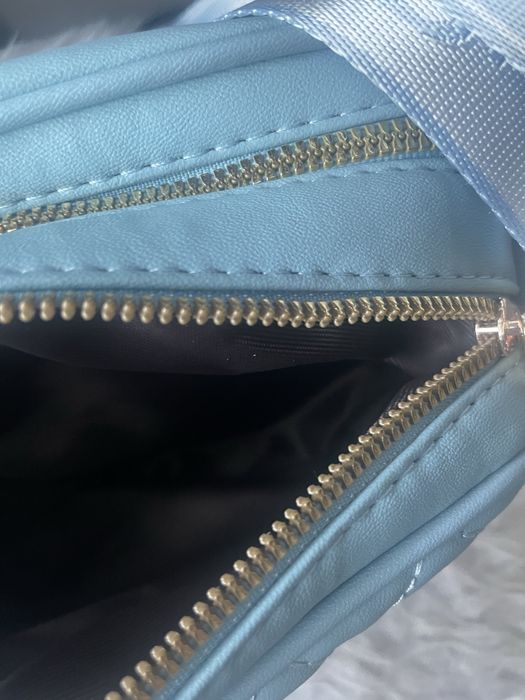 Nowa niebieska torebka z misiem