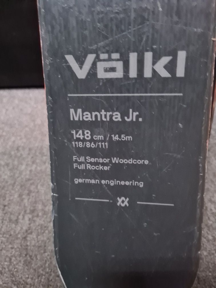 Narty skiturowe volkl manta jr. 148 cm foka wysyłka