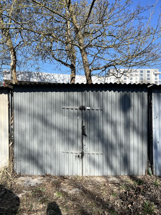 Garaż blaszany ul.Nadodrzańska