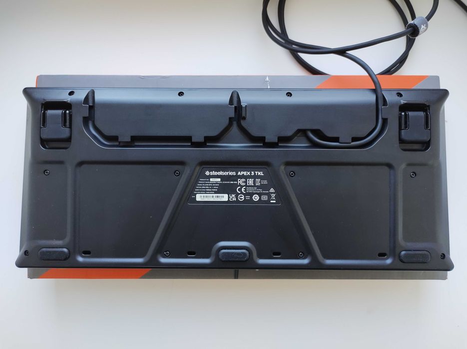 Турнірна клавіатура SteelSeries Apex 3 TKL UA Українська! (Гарантія)