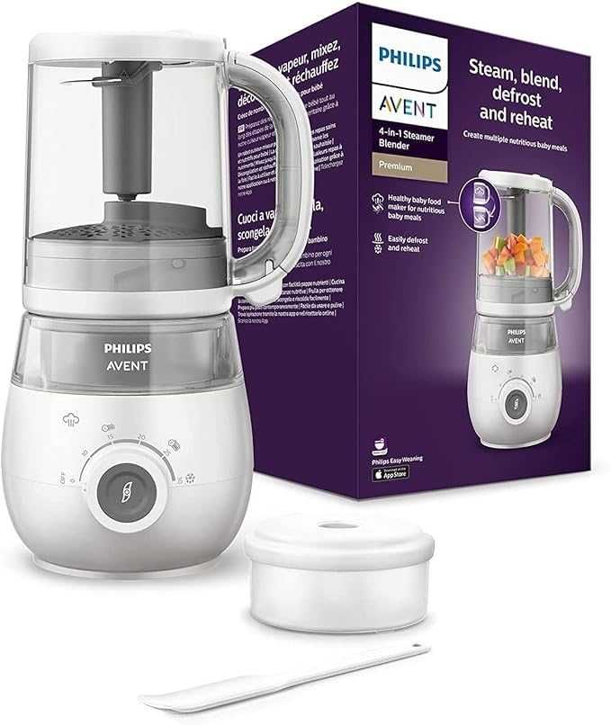 Blender Kielichowy PHILIPS SCF883/01 AVENT 400 W Biały 1l (729b)