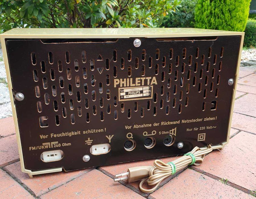 Philips Philetta 12RB273 Radio lampowe 1967r. Stan BDB !!!