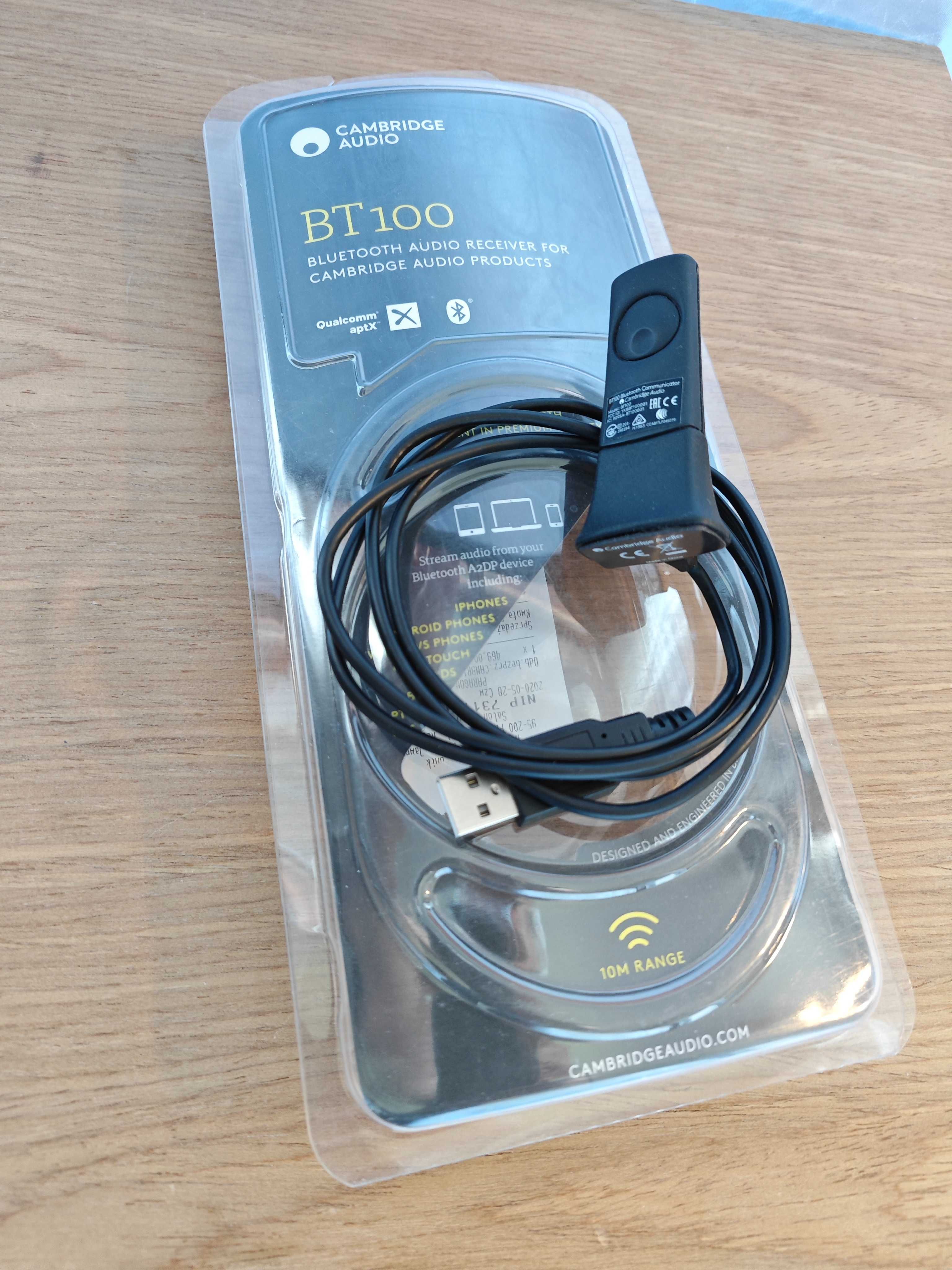 Odbiornik USB Bluetooth Cambridge Audio BT100 AptX