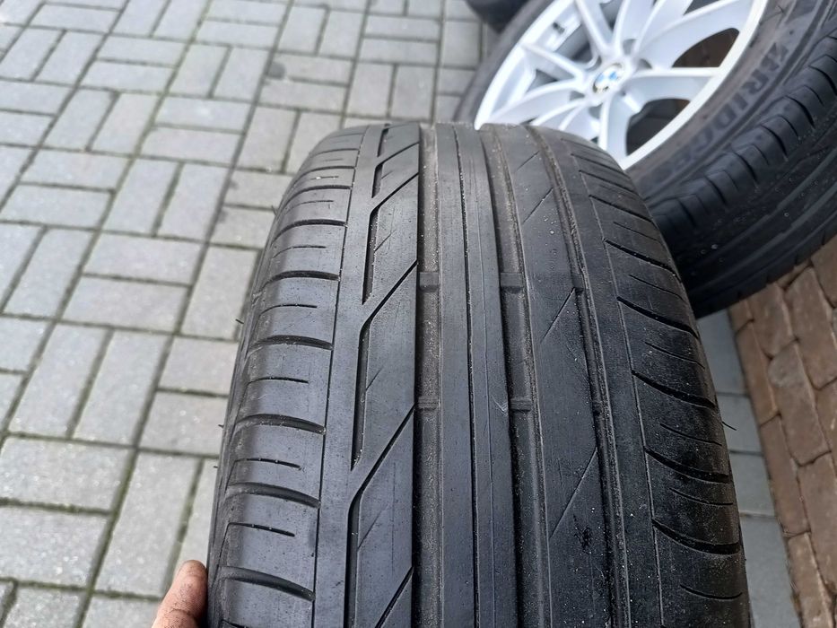 BMW 5 G30 G31 Felgi aluminiowe 7 G11 G12 alufelgi 17 czujniki opony