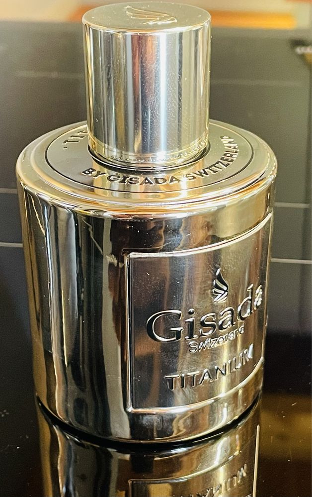 Gisada titanium 100 ml- męskie, nowe, oryginalne perfumy