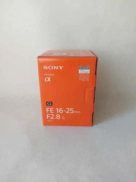 Об'єктив Sony SEL1625G 16-25mm f/2,8 G НОВИЙ