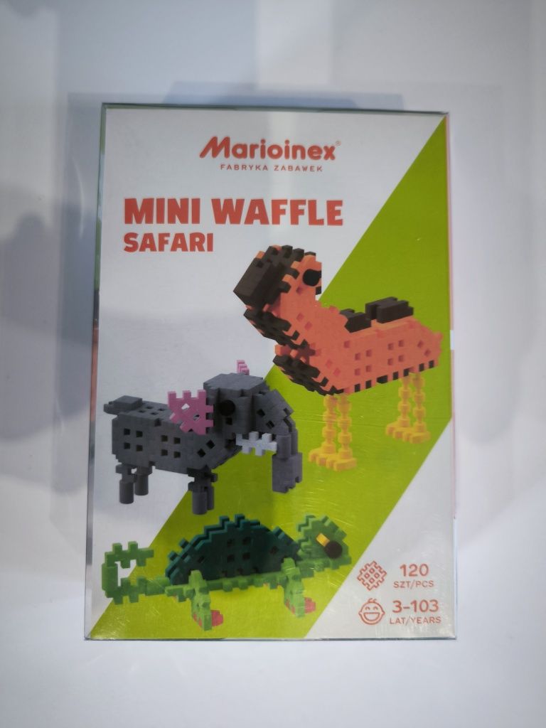 Klocki mini waffle Safari Marioinex