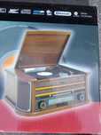 Retro hifi system cd mp3 fm bluetooth usb