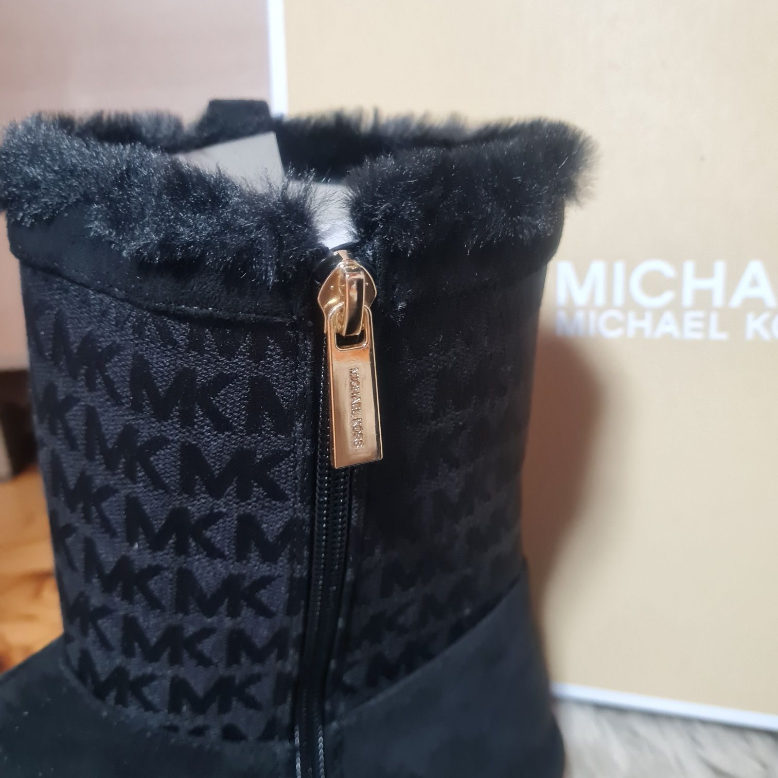 Michael Kors emu śniegowce botki yancy buty zimowe sztybety kozaki r.