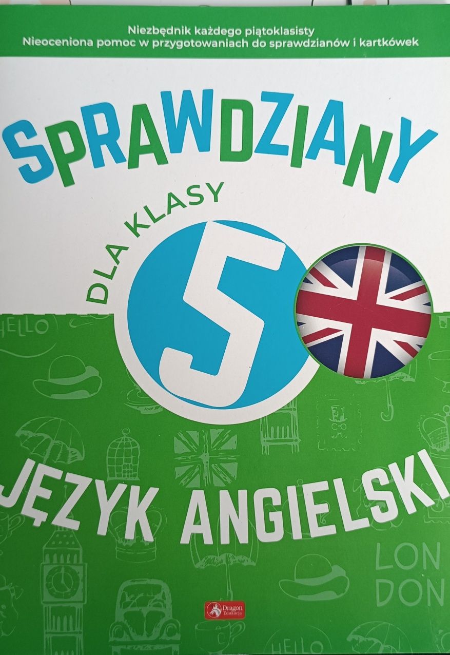 Książka sprawdziany z angielskiego klasa 5