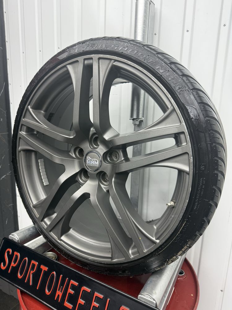 Alufelgi KOMPLET 20 cali 5x112 MAM Audi VW Skoda Mercedes A4 A6 Golf
