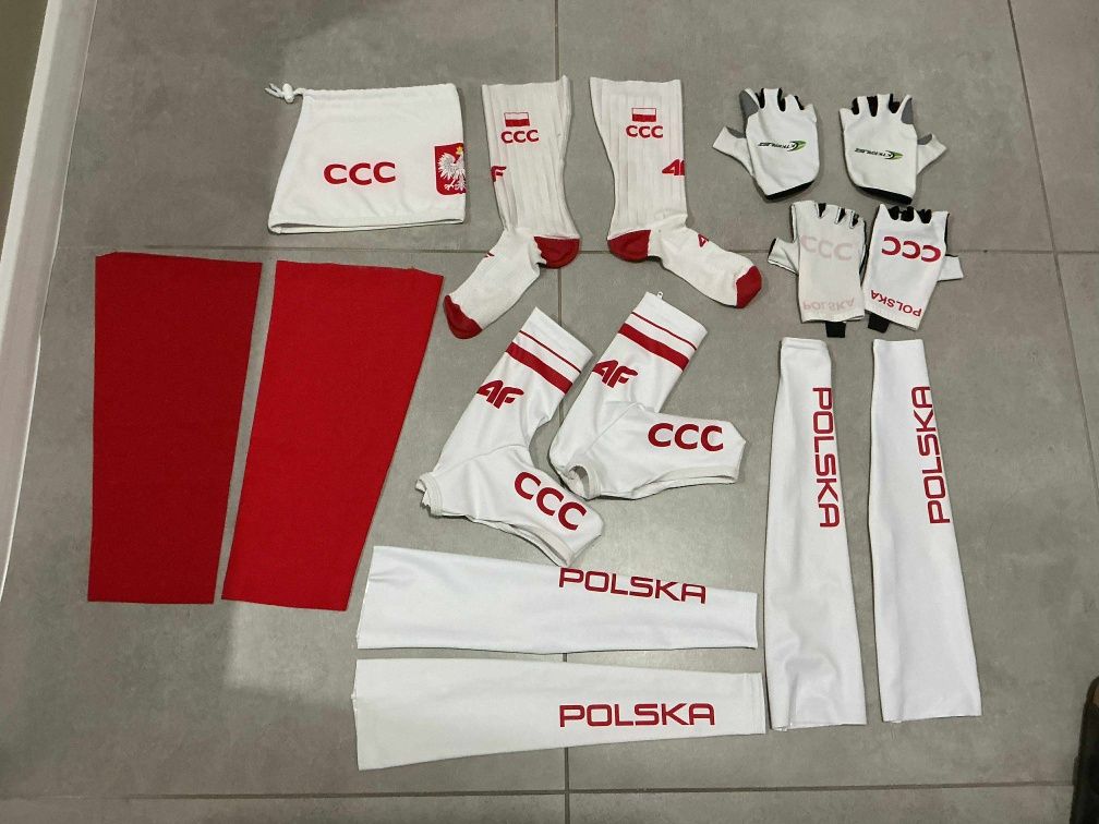 Ogromny zestaw POLSKA CCC Bluza, Kombinezon akcesoria