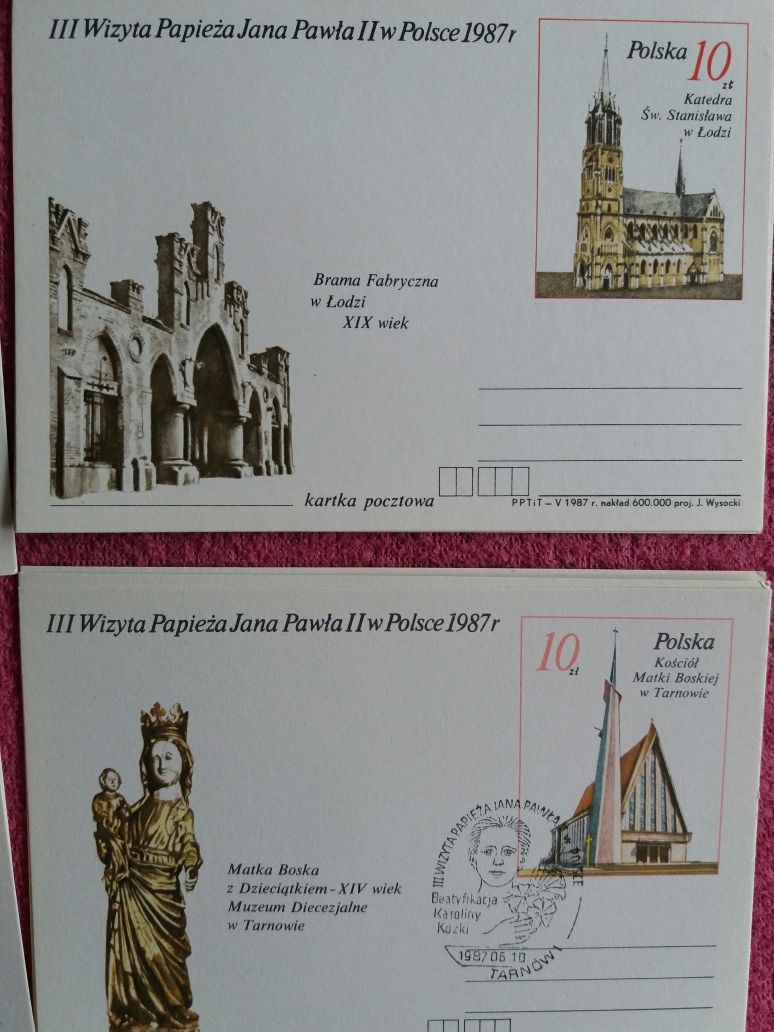 Karty pocztowe kolekcjonerskie