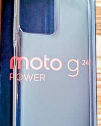 Oryginał Moto g24 Power ETUI silikonowe.
