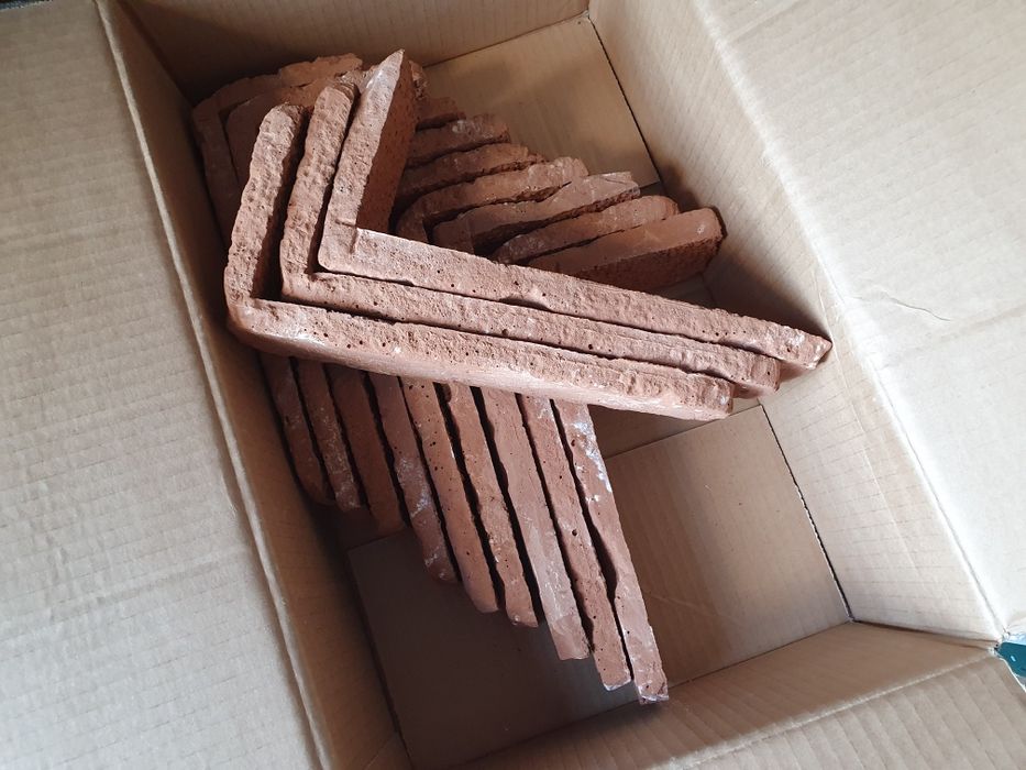 Płytka ceglana klinkierowa stara cegła i narożniki