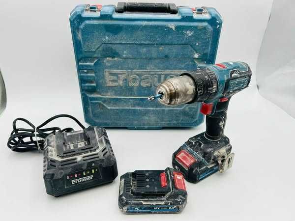 Wkrętarka Erbauer ECD18-Li-2 zestaw