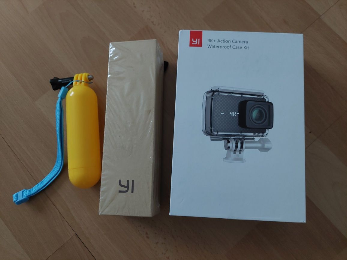 Kamera Xiaomi YI 4K+. Selfiestick pilot bluetooth obudowa wodoszczelna