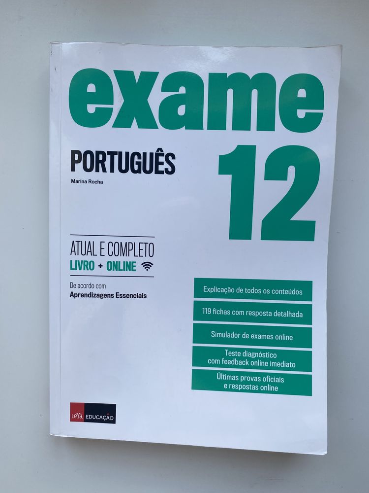 Livro Exame Português 12° Ano Leya Editora
