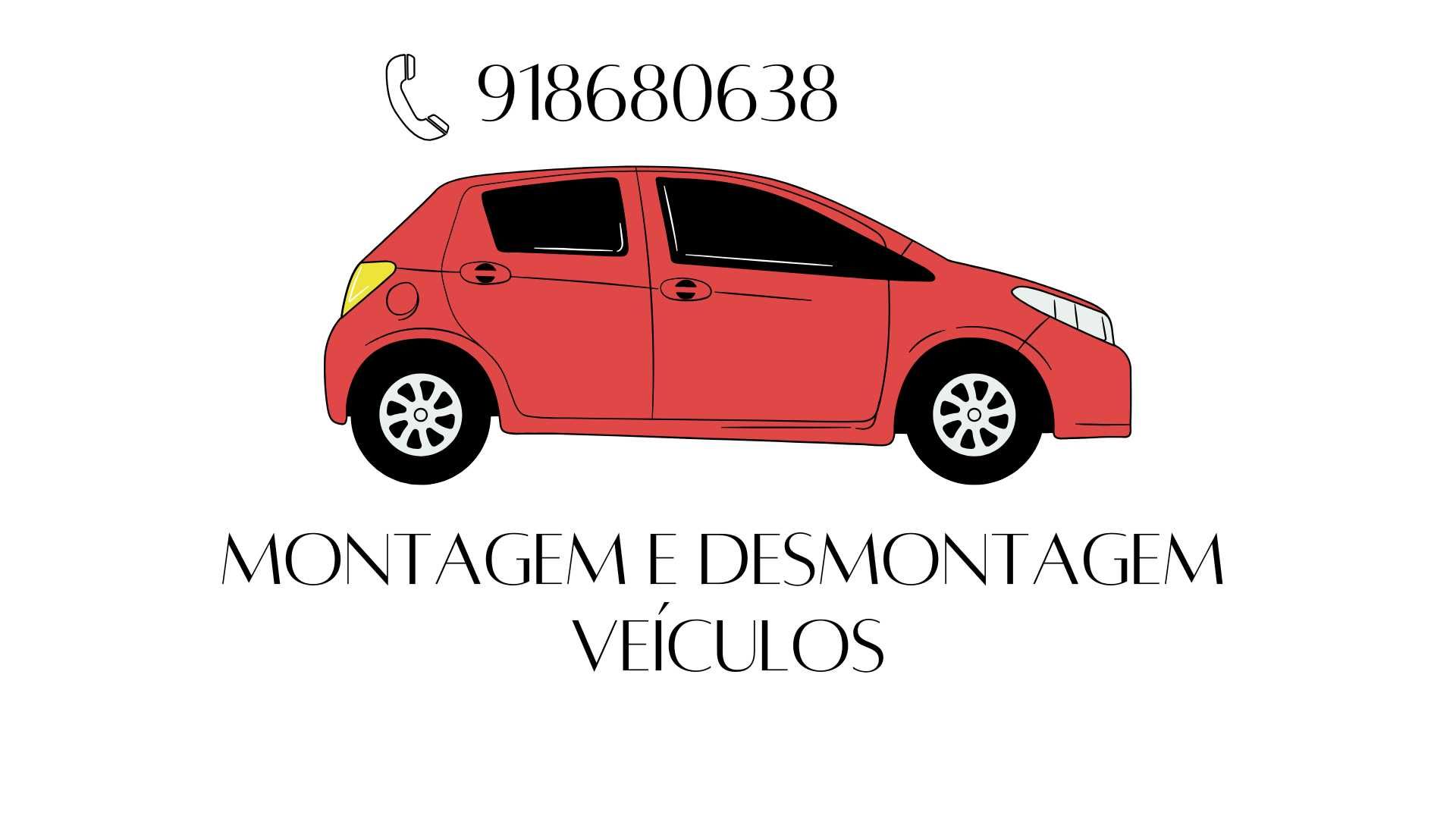 Presto serviços de montagem e desmontagem de veículos