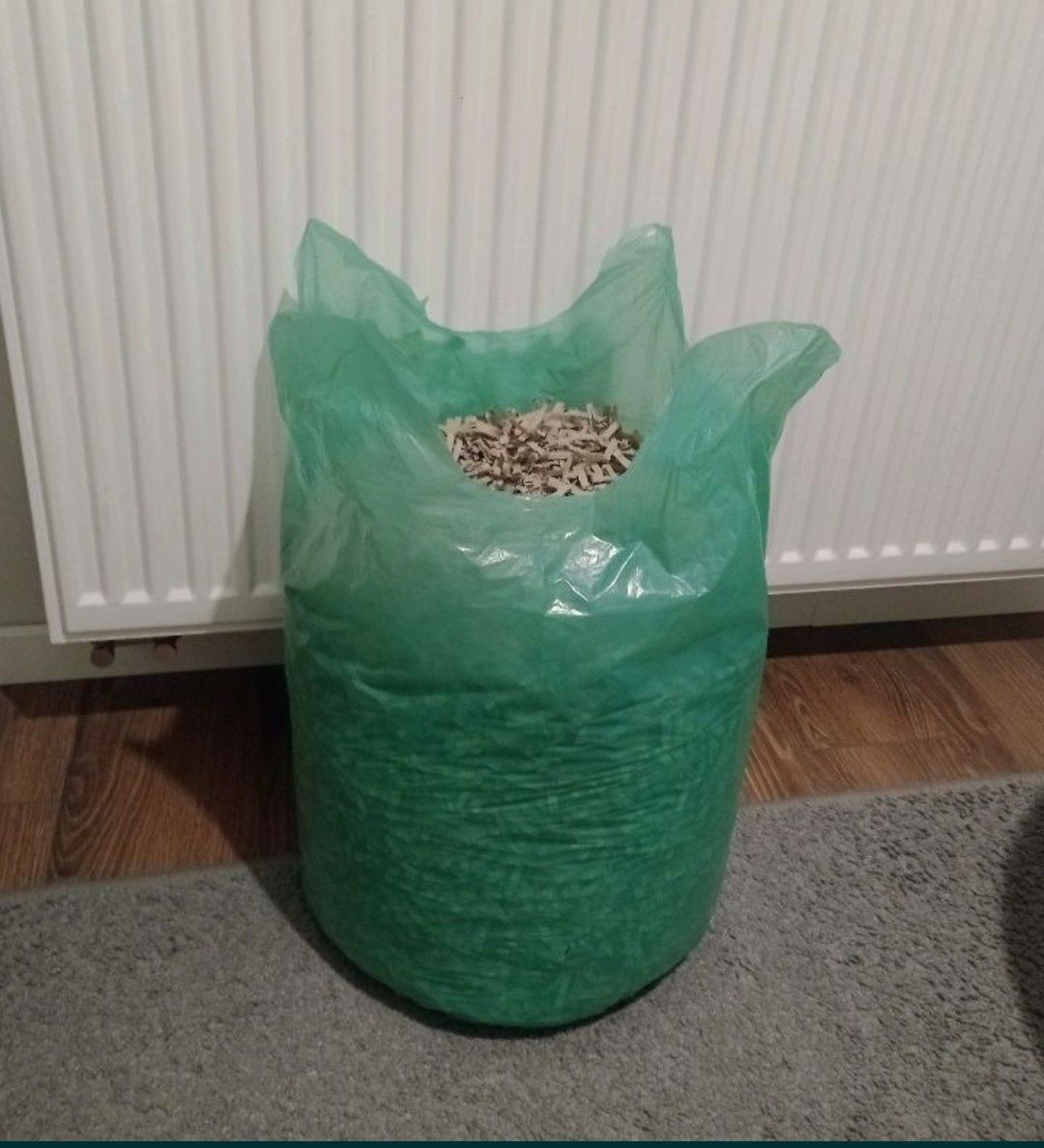 Wypełniacz do paczek szary papier ozdobny eko 1 kg