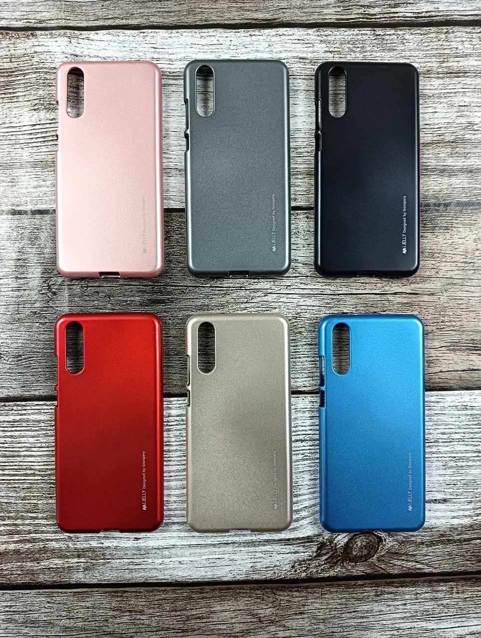 Etui Goospery i-Jelly do Huawei P20 + Szkło hartowane