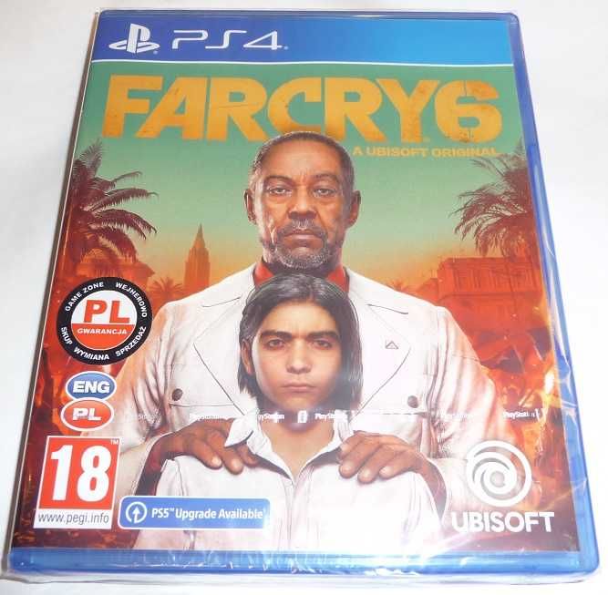 Far Cry 6 PS4 + Slim + Pro + PS5 = PŁYTA PL Wejherowo