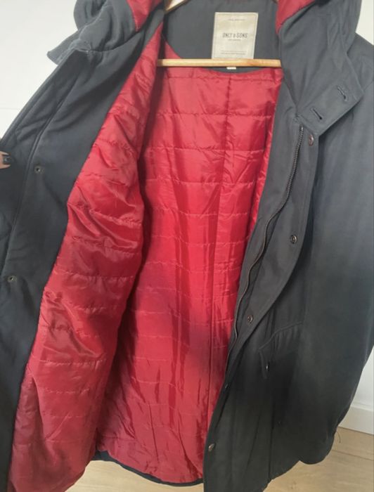 Super płaszcz męski z kapturem Only s