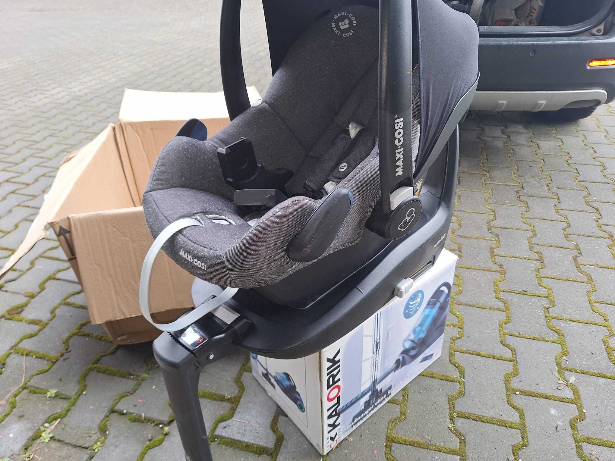 ZESTAW Fotelik z bazą MAXI COSI TOP + FamilyFix 3 + adaptery