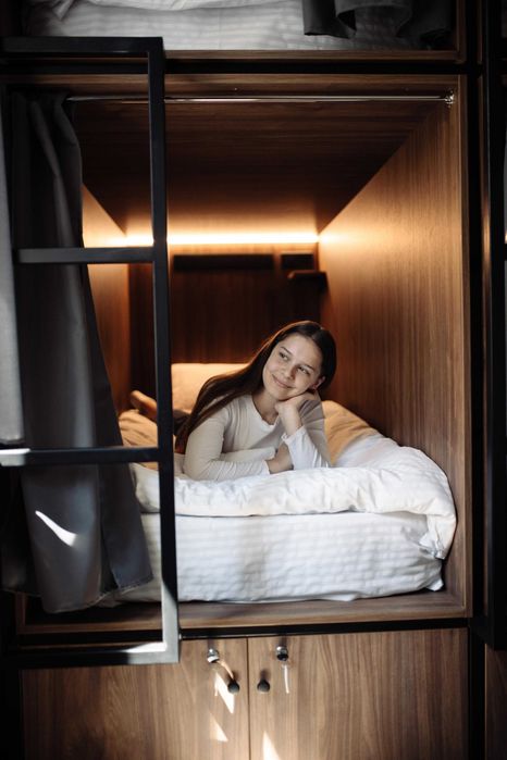 Реальные Фото! Шикарный  Капсульний Хостел по низкой цене! Киев Нивки