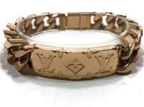 Złota męska bransoleta LOUIS VUITTON•bita proba750•pozłacana ogniowo
