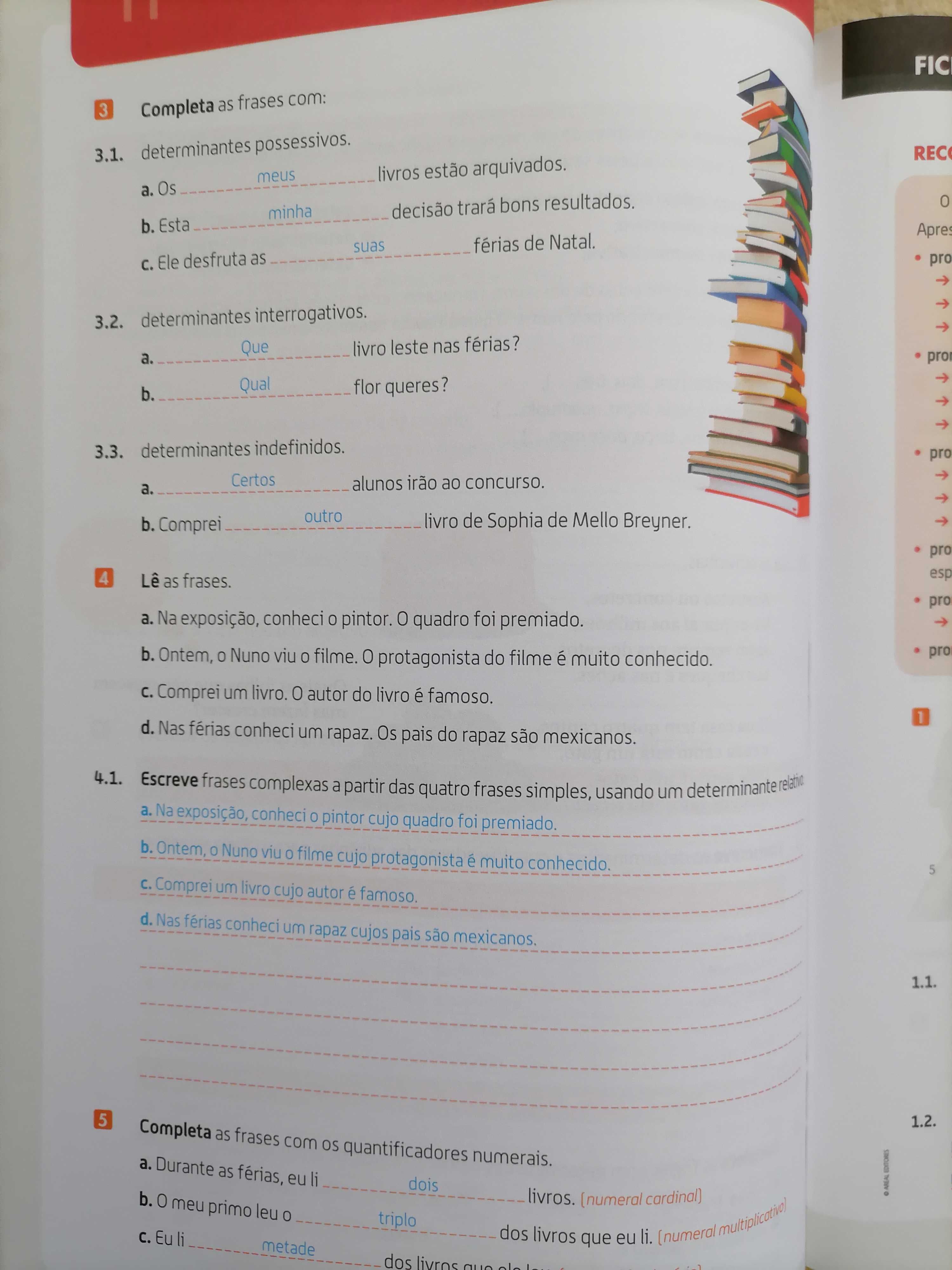 Caderno de Atividades de Português entreNós 7