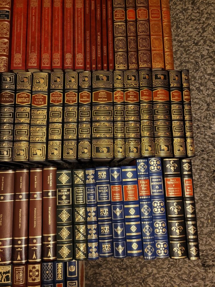 Arcydzieła literatury Polskiej I Światowej Zestaw  116 książek