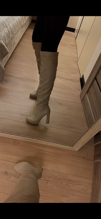 Ботфорти шкіряні 37р