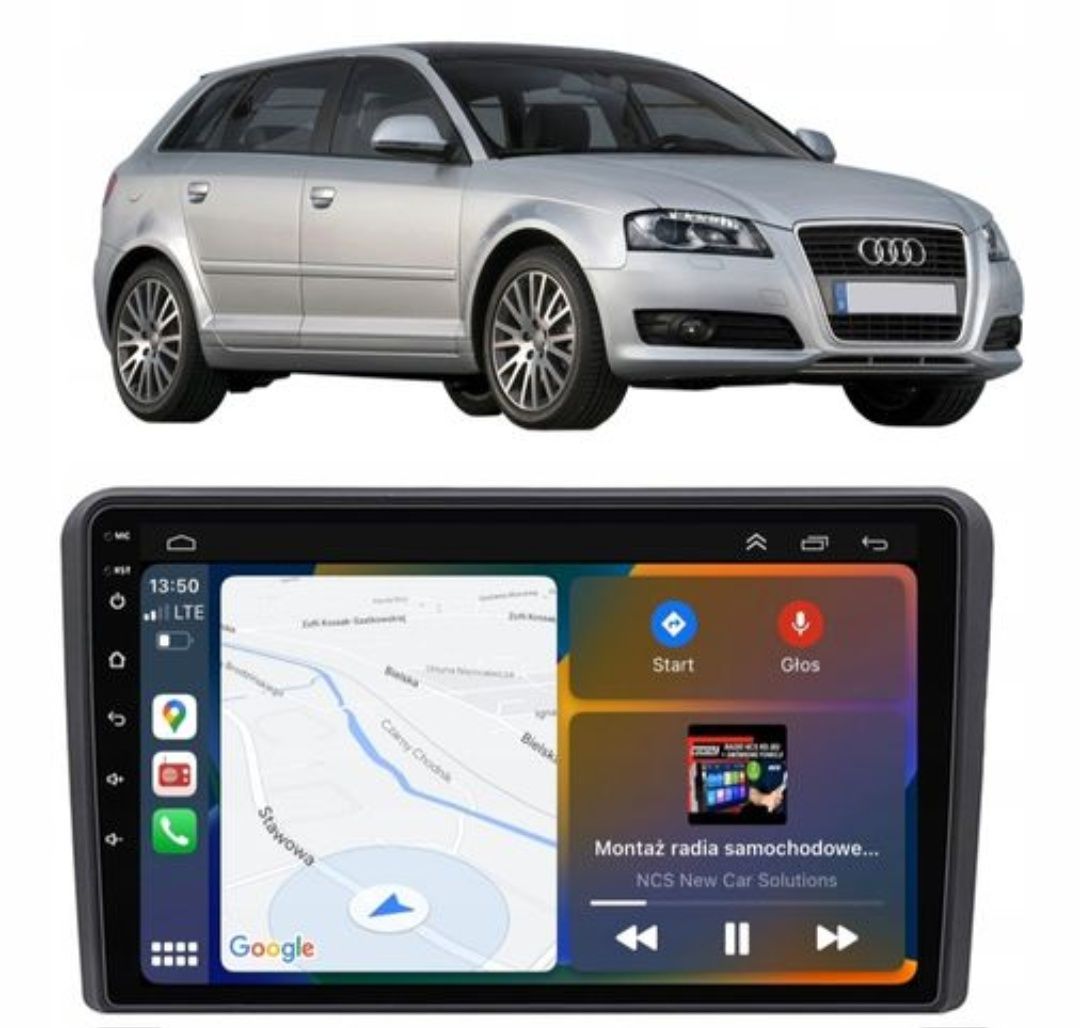 Radio 2 din Android 2/64 Audi A3 8P DSP GPS