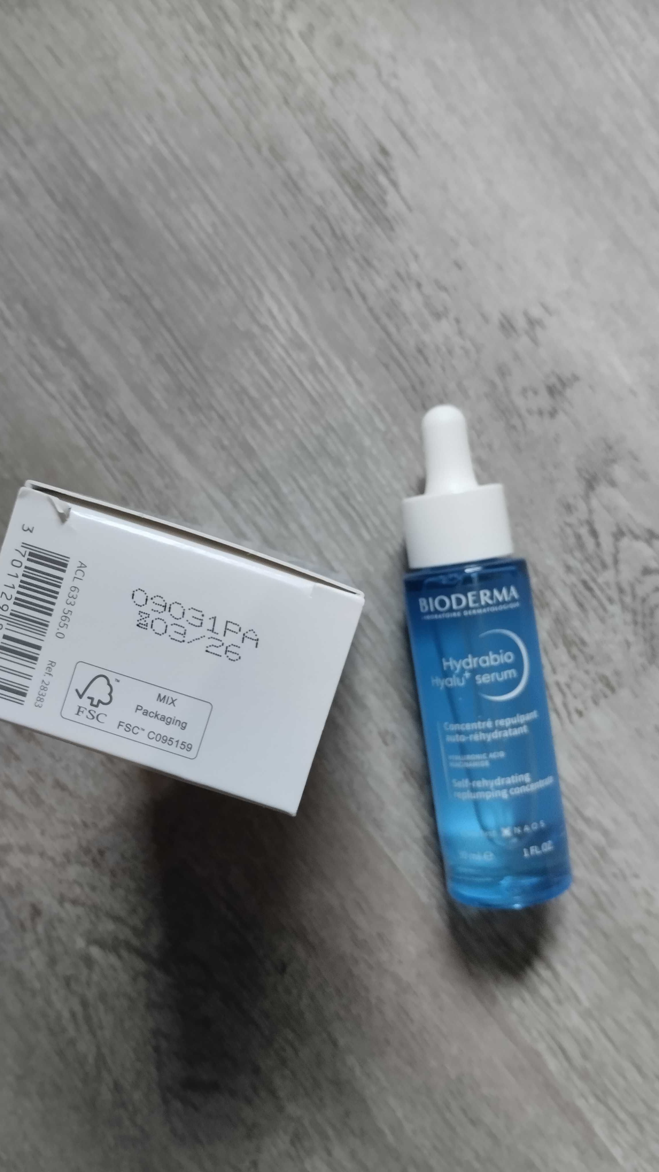 Bioderma Hydrabio Hyalu+ serum - Nawilżające serum przeciwzmarszczkowe